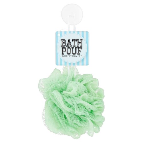 Bath Pouf with Suction Cup