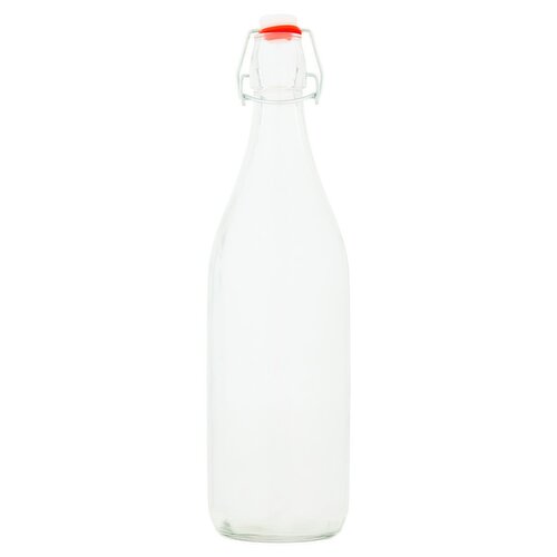 34oz Clear Bottle with Swingtop