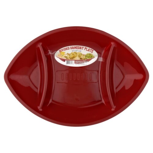 Divided Gameday Plate