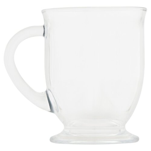 TDC USA 16 Oz Glass Coffee Mug