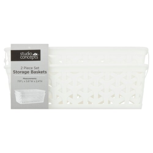 Studio Concepts Storage Baskets, 2 count