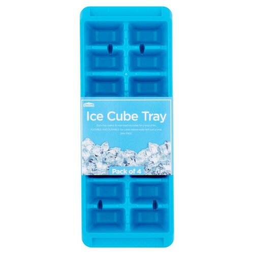 ChefElect Ice Cube Tray, 4 count