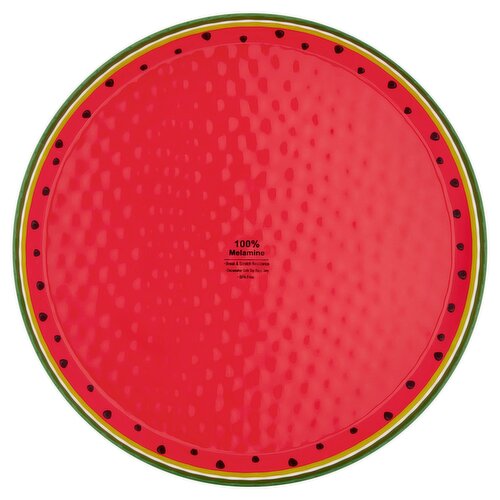 13.75" Round Watermelon Serving Platter