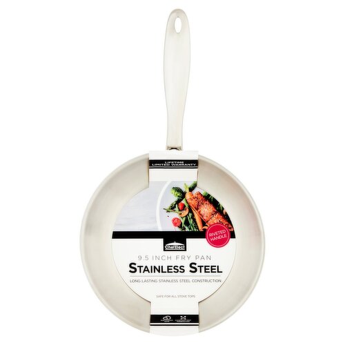 ChefElect Stainless Steel 9.5 Inch Fry Pan