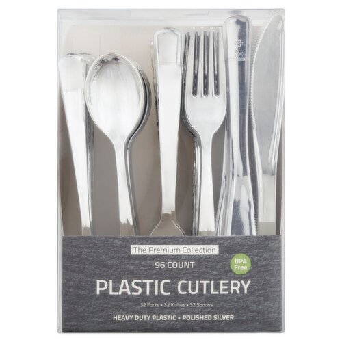 The Premium Collection Plastic Cutlery, 96 count