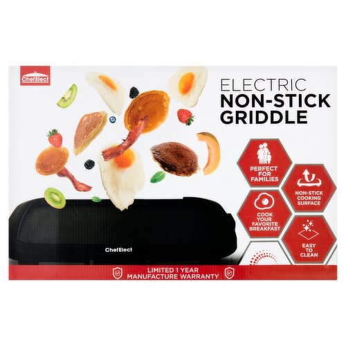 ChefElect Electric Non-Stick Griddle