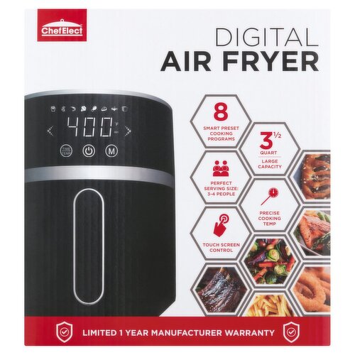 Chef Elect Digital Air Fryer