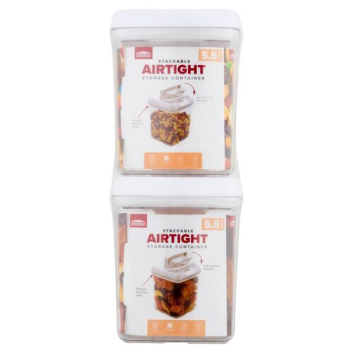 ChefElect Stackable Airtight Storage Container, 2 count