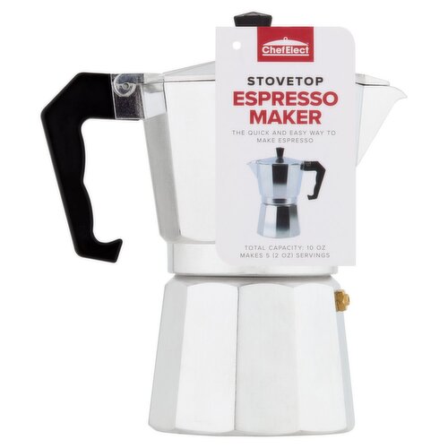 ChefElect Stovetop 10 oz Espresso Maker