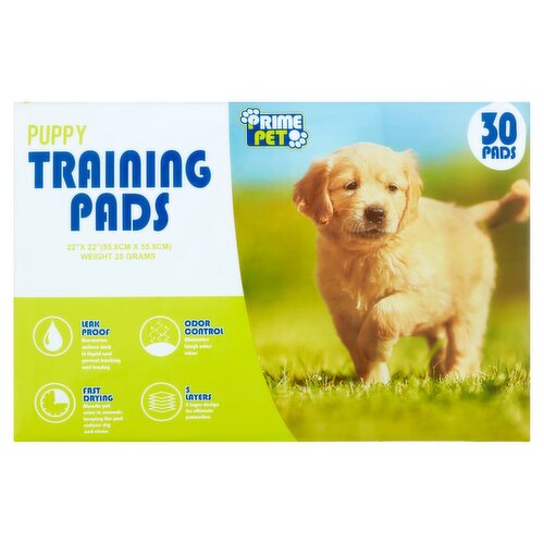 Prime Pet Puppy Training Pads, 30 count