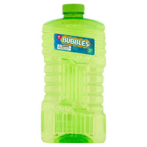 Bubbles Solution, Ages 3+, 100 oz