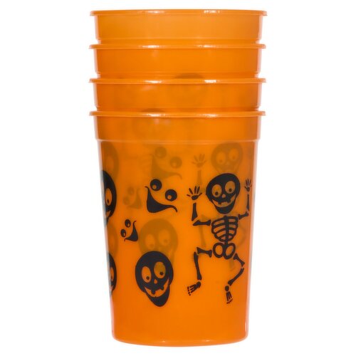 Halloween Tumblers, 4 count
