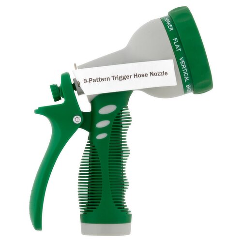 9 Pattern Trigger Hose Nozzle