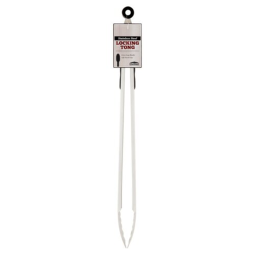 Chef Elect 18" Stainless Steel Locking Tong