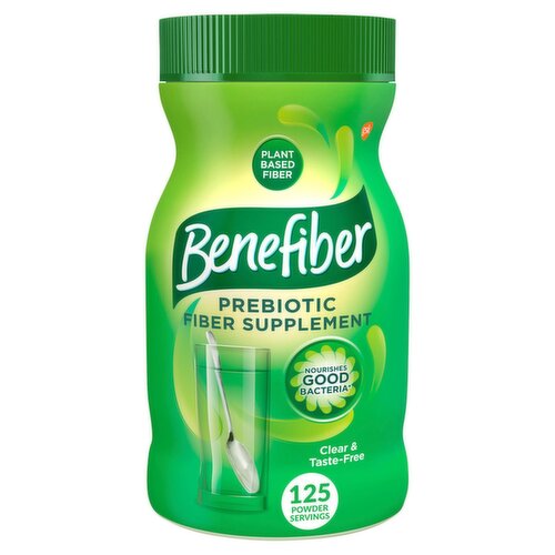 Benefiber Daily Prebiotic Fiber Supplement Powder for Digestive Health, Daily Fiber Powder - 17.6 Oz