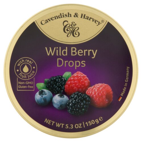 Cavendish & Harvey Wild Berry Drops, 5.3 oz