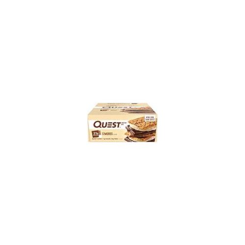 Quest S'mores Flavor Protein Bar, 2.12 oz, 12 count