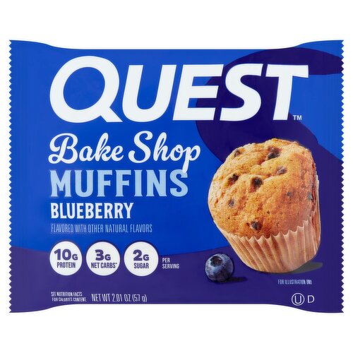 Quest Blueberry Bake Shop Muffins, 2.01 oz