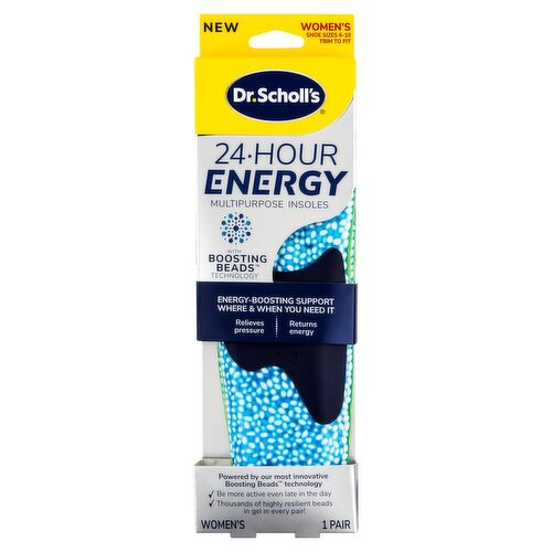 Dr.Scholl's Women's 24-Hour Energy Multipurpose Insoles, 1 pair
