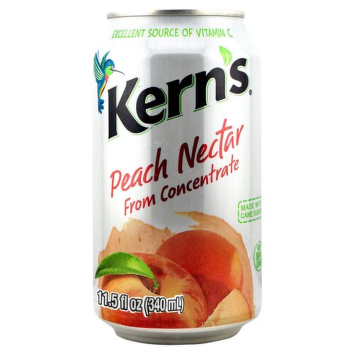 Kern's Peach Nectar, 11.5 fl oz