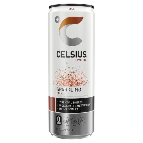 Celsius Life Fit Sparkling Cola, 12 fl oz