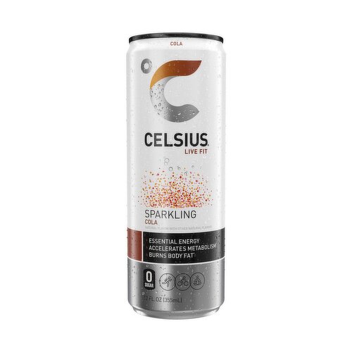 Celsius Life Fit Sparkling Cola, 12 fl oz