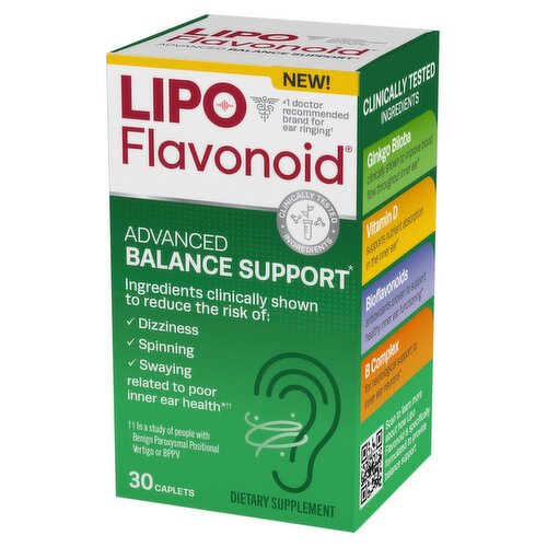 Lipo Flavonoid Advanced Balance Support Dietary Supplement, 30 count