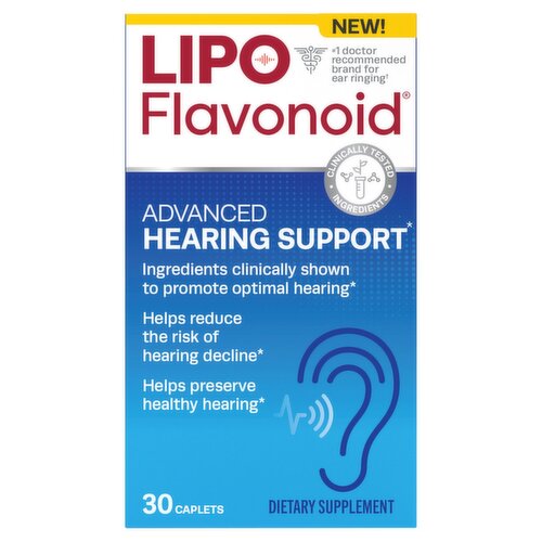 Lipo Flavonoid Advanced Hearing Support Dietary Supplement, 30 count