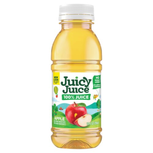 Juicy Juice 100% Juice Apple, 10 fl oz