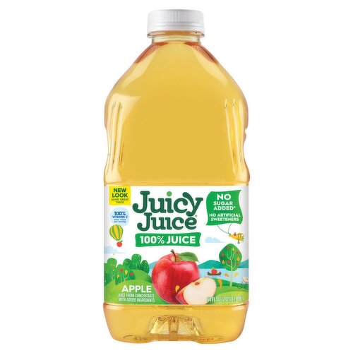 Juicy Juice Apple 100% Juice, 64 fl oz