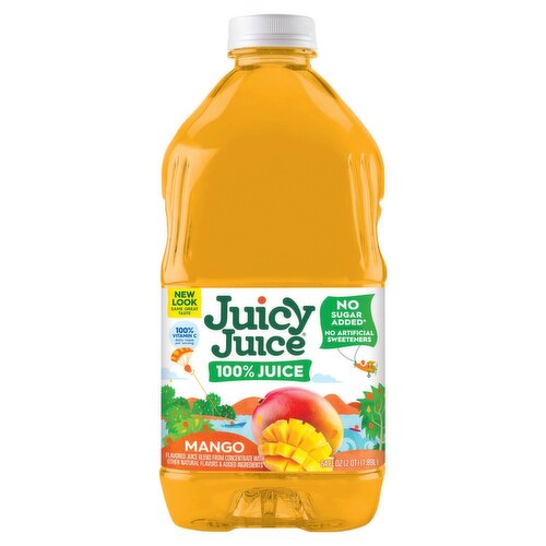 Juicy Juice Mango 100% Juice, 64 fl oz