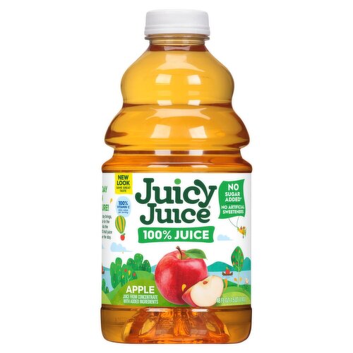 Juicy Juice Apple 100% Juice, 48 fl oz