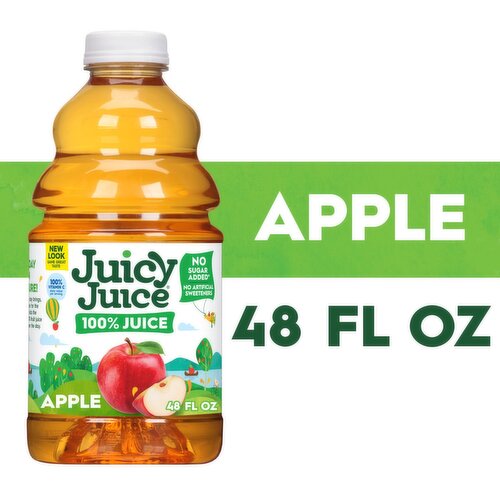 Juicy Juice Apple 100% Juice, 48 fl oz