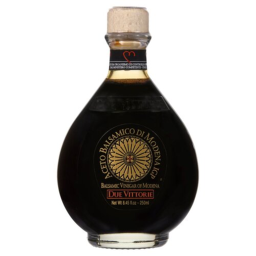 Due Vittorie Balsamic Vinegar of Modena, 8.45 fl oz
