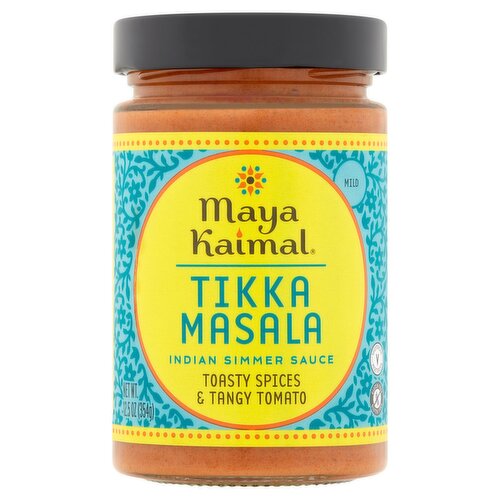 Maya Kaimal Mild Tikka Masala Indian Simmer Sauce, 12.5 oz