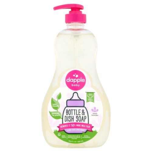 Dapple Baby Sweet Lavender Bottle & Dish Soap, 16.9 fl oz