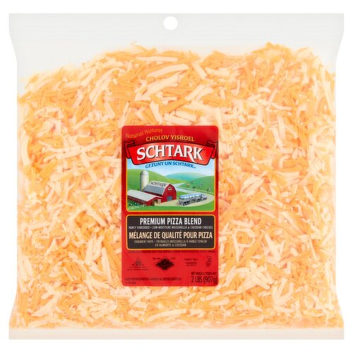 Schtark Natural Fancy Shredded Premium Pizza Blend, 2 lbs