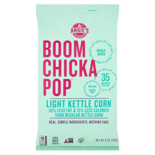 Angie's Boom Chicka Pop Light Sweet & Salty Kettle Corn, 5 oz