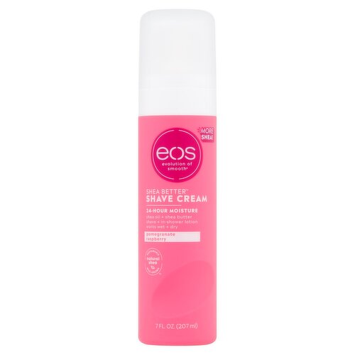 eos Shea Better Pomegranate Raspberry Shave Cream, 7 fl oz