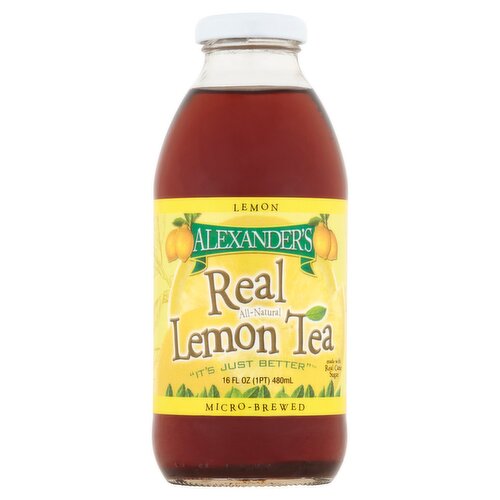 Alexander's Real Lemon Tea, 16 fl oz