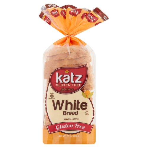 Katz Gluten-Free White Bread, 21 oz