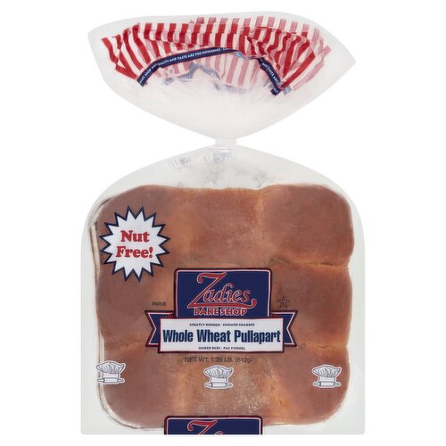Zadies Bake Shop Whole Wheat Pullapart, 1.35 lb