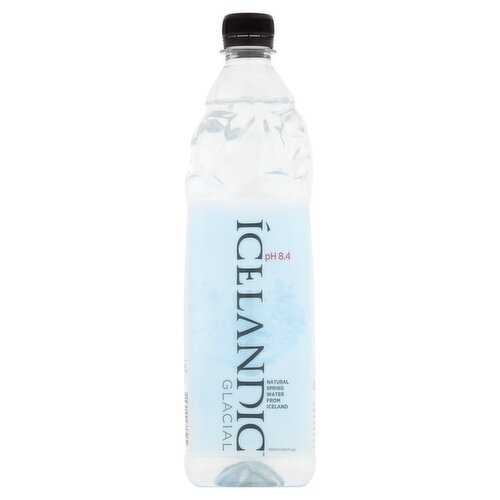 Icelandic Glacial pH 8.4 Natural Spring Water, 33.8 fl oz