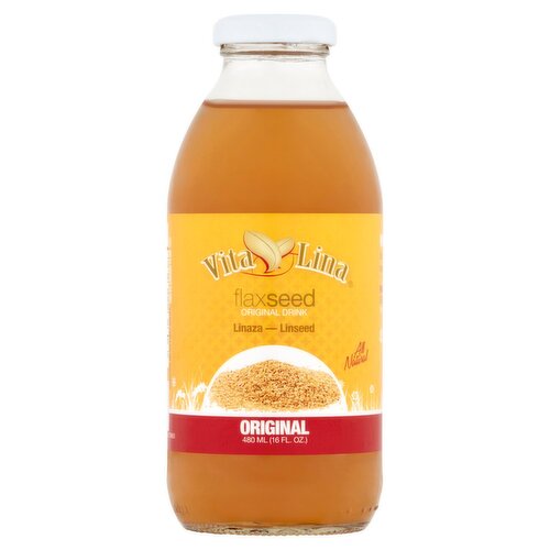 Vita Lina Flaxseed Original Drink, 16 fl oz