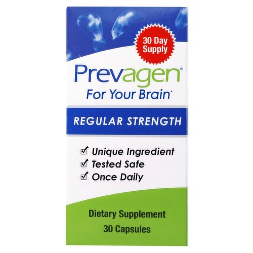 Prevagen Regular Strength Improves Memory Dietary Supplement, 30 count