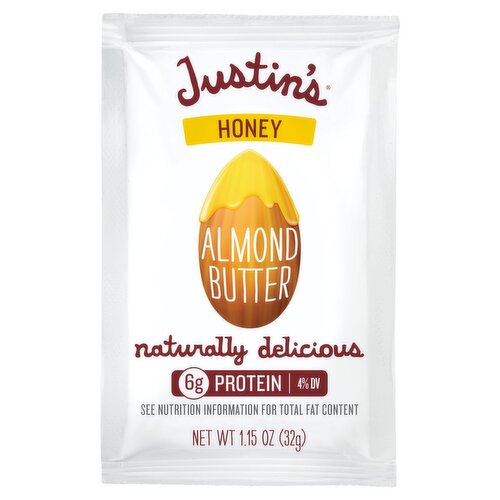 Justin's Honey Almond Butter, 1.15 oz