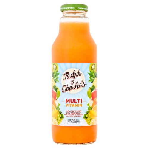 Ralph & Charlie's Healthy Every Day Beverage Multi-Vitamin Fruit Infusion Blend, 18 fl oz