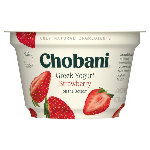 Chobani Strawberry on the Bottom Greek Yogurt, 5.3 oz