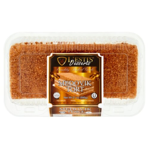 L'esti's Desserts Medovik Tort, 21 oz