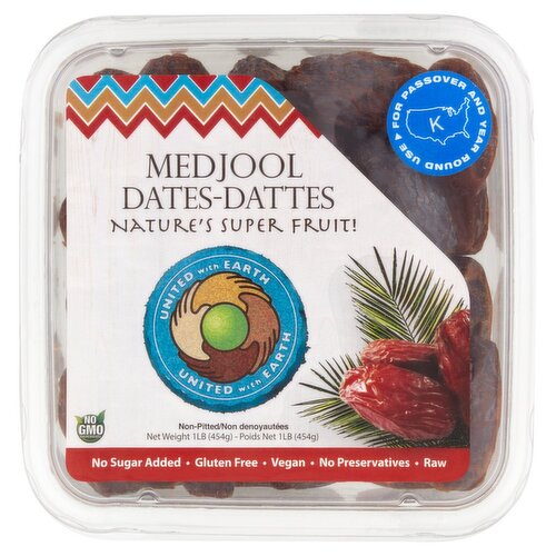 United With Earth Medjool Dates, 1 lb